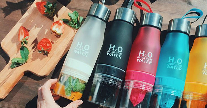 Top 4 Fruit Infusion Recipes for The H2O™ Fruit Infuser Water Bottles