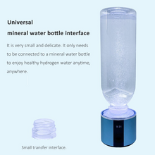 Load image into Gallery viewer, 3rd Gen Korean Titanium SPE/PEM | Portable Hydrogen Generator Water Bottle | USB Rechargeable Ionizer