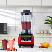 Load image into Gallery viewer, 2200W 3HP Heavy Duty Commercial Fruit Vegetable Bar Blender Mixer | High Performance Professional Restaurant Food Processor | Ice Crusher &amp; Smoothie, Shake Maker 2L Large Capacity Countertop High Speed Machine | Best Electric Kitchen Ninja Vitamix Blendtec Blenders Buy Online Commercial Blenders for Sale Price Reviews 2 year warranty