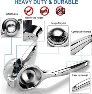 Hand Held Lemon Squeezer | 304 Stainless Steel