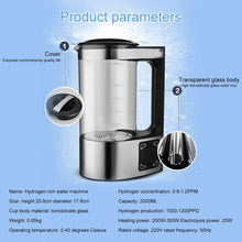 Load image into Gallery viewer, Hydrogen Water Generator Ionizer Machine | 70 oz