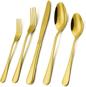 Stainless Steel Flatware Set | 20 Piece
