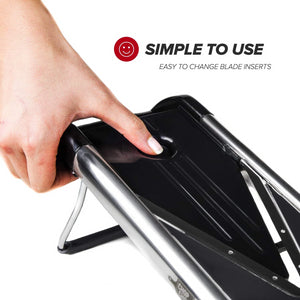 Pro Chef Series™ V Blade 5-in-1 Mandoline Slicer