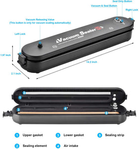 1000W Pro Sous Vide Cooker Machine + Automatic Vacuum Sealer Machine + Sous Vide Cooking Container + 15 Sealer Bags | Professional Chef Series Stainless Steel Sous Vide Immersion Circulator Heater for Sale Best Price Reviews Order Online Free Shipping Walmart Costco Amazon Best Buy Ebay Target Anova
