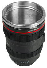 Load image into Gallery viewer, Camera Lens Stainless Steel Travel Coffee Mug &amp; Cup &amp; Thermos With Lid 13 oz-The H2O Water Bottles-The H2O™ Water Bottles - Buy Now Order For Sale Best Price Online Shop Purchase Review Amazon Walmart Best Buy Free Shipping
