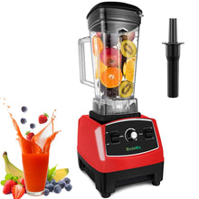 Load image into Gallery viewer, 2200W 3HP Heavy Duty Commercial Fruit Vegetable Bar Blender Mixer | High Performance Professional Restaurant Food Processor | Ice Crusher &amp; Smoothie, Shake Maker 2L Large Capacity Countertop High Speed Machine | Best Electric Kitchen Ninja Vitamix Blendtec Blenders Buy Online Commercial Blenders for Sale Price Reviews