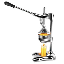 Load image into Gallery viewer, Extra Heavy Duty Stainless Steel Hand Press Manual Citrus &amp; Fruit Squeezer - Commercial-The H2O Water Bottles-%100 Pure Stainless Steel-The H2O™ Water Bottles - Buy Now Order For Sale Best Price Online Shop Purchase Review Amazon Walmart Best Buy Free Shipping