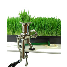 Load image into Gallery viewer, Heavy Duty Stainless Steel Manual Hand Crank Herb, Vegetable &amp; Wheatgrass Juicer | Commercial &amp; Home-The H2O Water Bottles-Black-The H2O™ Water Bottles - Buy Now Order For Sale Best Price Online Shop Purchase Review Amazon Walmart Best Buy Free Shipping