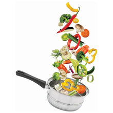 Load image into Gallery viewer, Heavy Duty Waterless Cookware Set, Steel Construction with Heat &amp; Cold Resistant Handles, 17-Pieces-The H2O™ Water Bottles-The H2O™ Water Bottles - Buy Now Order For Sale Best Price Online Shop Purchase Review Amazon Walmart Best Buy Free Shipping