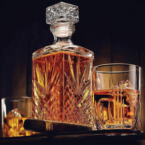 Italian Made 7-Piece Classy Decanter & Whiskey Glasses Set | New-The H2O™ Water Bottles-The H2O™ Water Bottles - Buy Now Order For Sale Best Price Online Shop Purchase Review Amazon Walmart Best Buy Free Shipping