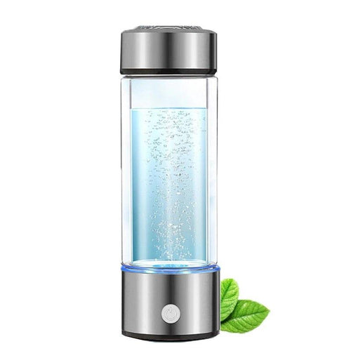 Portable Alkaline Hydrogen Water Generator Machine & Bottle | 1st Gen USB Rechargeable Ionizer 14 oz-The H2O Water Bottles-The H2O™ Water Bottles - Buy Now Order For Sale Best Price Online Shop Purchase Review Amazon Walmart Best Buy Free Shipping