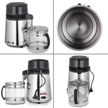 Load image into Gallery viewer, Premium Stainless Steel Home Water Filter &amp; Distiller &amp; Purifier Machine 4L with Glass Container-The H2O™ Water Bottles-The H2O™ Water Bottles - Buy Now Order For Sale Best Price Online Shop Purchase Review Amazon Walmart Best Buy Free Shipping