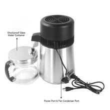 Load image into Gallery viewer, Premium Stainless Steel Home Water Filter &amp; Distiller &amp; Purifier Machine 4L with Glass Container-The H2O™ Water Bottles-The H2O™ Water Bottles - Buy Now Order For Sale Best Price Online Shop Purchase Review Amazon Walmart Best Buy Free Shipping