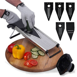 Pro Chef Series™ V Blade 5-in-1 Mandoline Slicer