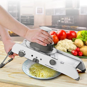 Professional Heavy Duty Vegetable Cutter & Mandoline Slicer with Adjustable Stainless Steel Blades-The H2O™ Water Bottles-The H2O™ Water Bottles - Buy Now Order For Sale Best Price Online Shop Purchase Review Amazon Walmart Best Buy Free Shipping