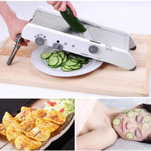 Load image into Gallery viewer, Professional Heavy Duty Vegetable Cutter &amp; Mandoline Slicer with Adjustable Stainless Steel Blades-The H2O™ Water Bottles-The H2O™ Water Bottles - Buy Now Order For Sale Best Price Online Shop Purchase Review Amazon Walmart Best Buy Free Shipping