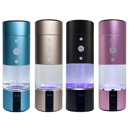 3rd Gen Korean Titanium SPE/PEM | Portable Hydrogen Generator Water Bottle | USB Rechargeable Ionizer