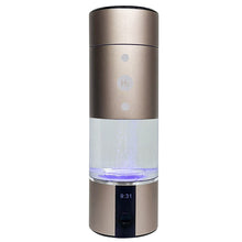 Load image into Gallery viewer, 3rd Gen Korean Titanium SPE/PEM | Portable Hydrogen Generator Water Bottle | USB Rechargeable Ionizer