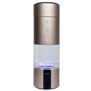 3rd Gen Korean Titanium SPE/PEM | Portable Hydrogen Generator Water Bottle | USB Rechargeable Ionizer