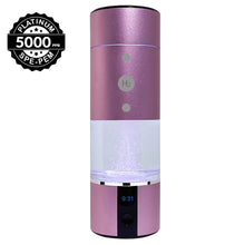 Load image into Gallery viewer, 3rd Gen Korean Titanium SPE/PEM | Portable Hydrogen Generator Water Bottle | USB Rechargeable Ionizer