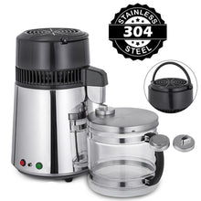 Load image into Gallery viewer, Premium Stainless Steel Home Water Filter &amp; Distiller &amp; Purifier Machine 4L with Glass Container-The H2O™ Water Bottles-The H2O™ Water Bottles - Buy Now Order For Sale Best Price Online Shop Purchase Review Amazon Walmart Best Buy Free Shipping