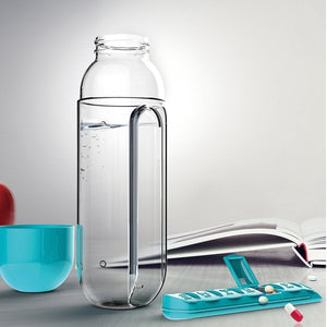 The H2O™ BPA Free Water Bottle With Daily Pill Organizer Box 20 oz-The H2O Water Bottles-The H2O™ Water Bottles - Buy Now Order For Sale Best Price Online Shop Purchase Review Amazon Walmart Best Buy Free Shipping